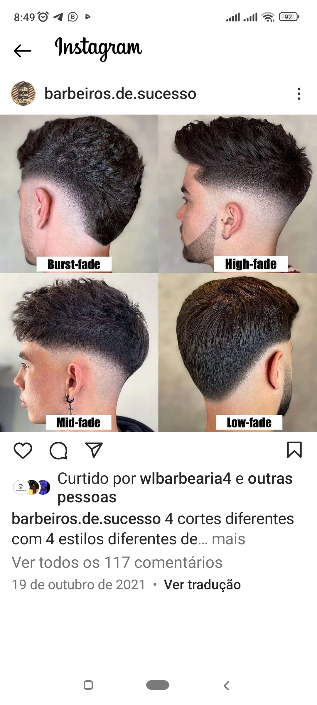 Corte High Fade