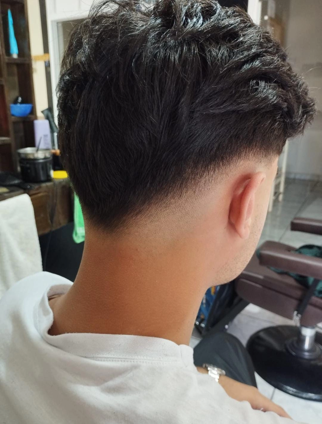 Corte Low Fade Navalhado